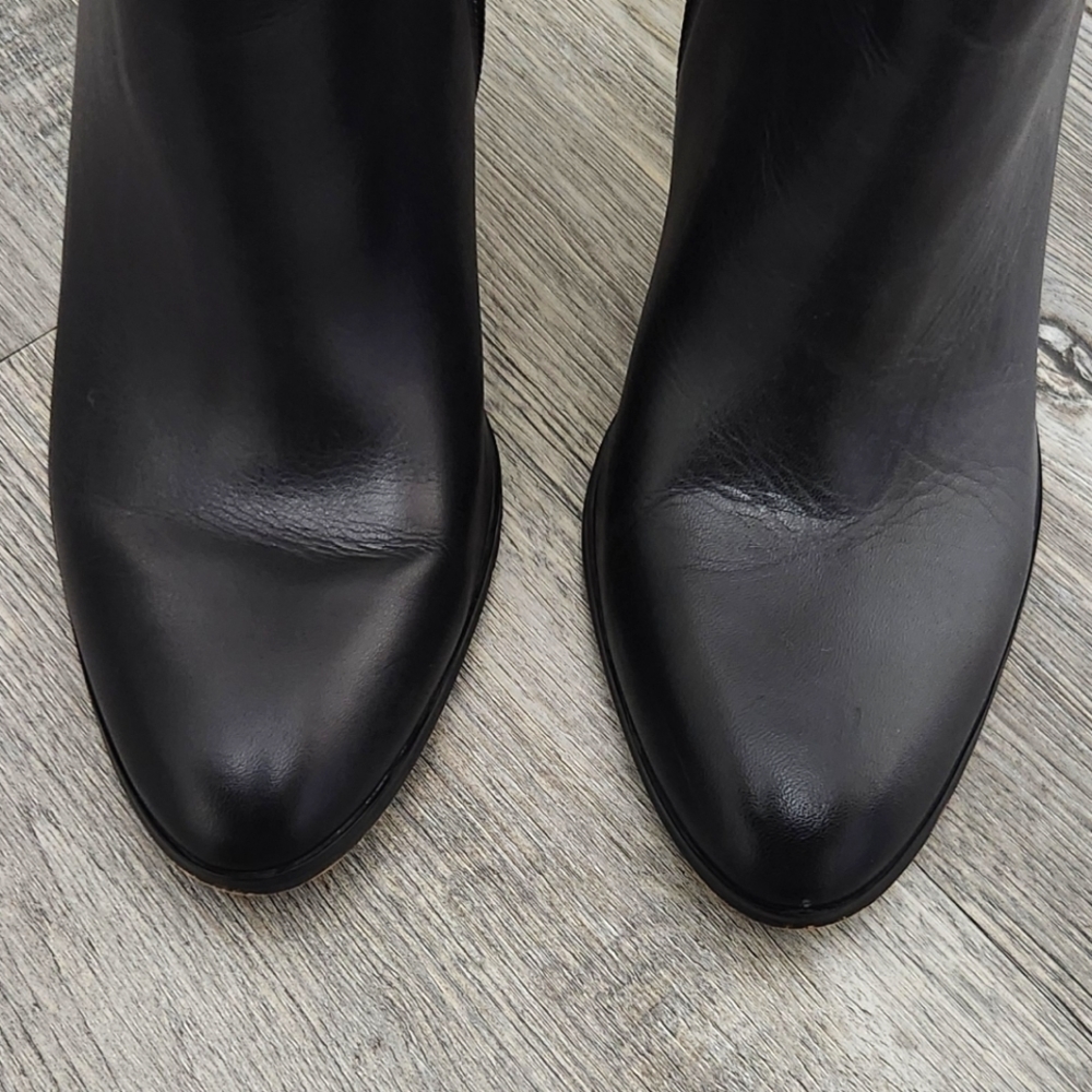 Coach Jemma Black Ankle Boots WORN ONCE - Picture 5 of 12